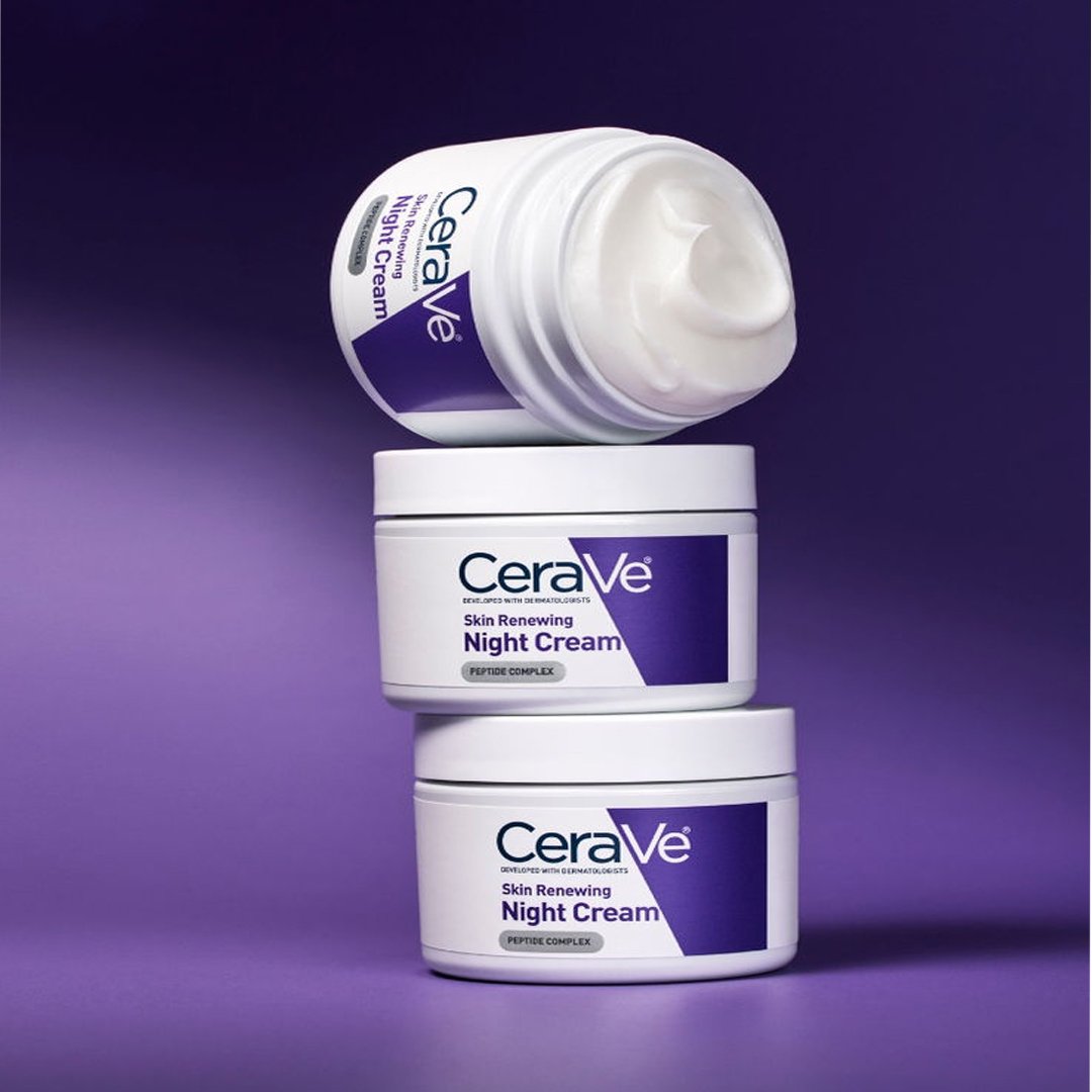 100% Authentic CeraVe Skin Renewing Night Cream