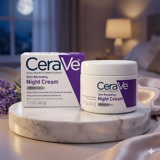 100% Authentic CeraVe Skin Renewing Night Cream